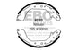 6535 - EBC Brake Shoes; Rear