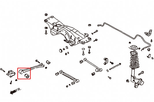 Trailing Arm Bushing Subaru Forester, Impreza, Legacy/outback