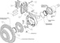 140-11386-D - Wilwood Big Brake Kit - Rear - 280x20mm Curved Slotted & Cross Drilled - Dynapro Low Profile Black
