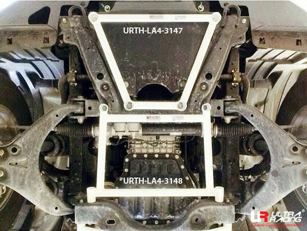 Isuzu MU-X (RF10) 2.5 2WD 13-21 UltraRacing 4-Point Front Lower Brace (3147)