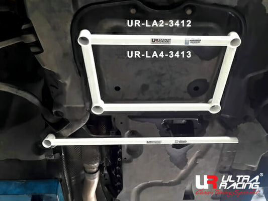 BMW E84 (X1) 2.0 4WD 09-15 UltraRacing 2-Point Front Lower Tiebar (3412)