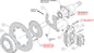 140-0263-BD - Wilwood Big Brake Kit - Rear - 291x9mm Cross Drilled - Dynalite Anodized