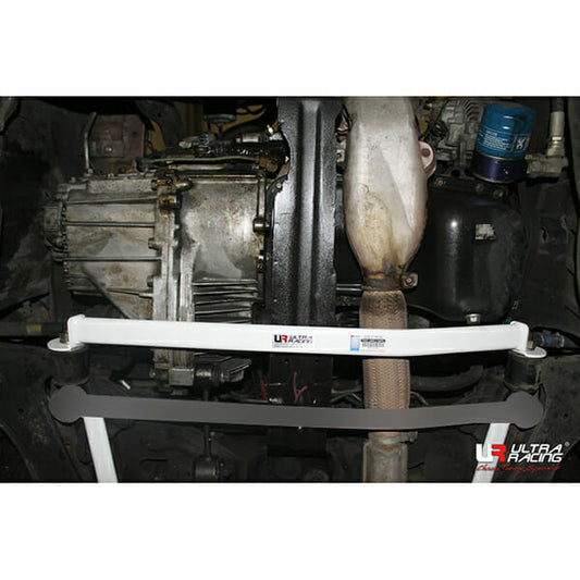 Hyundai Excel (X2) 1.5 2WD 89-95 UltraRacing 2-Point Front Lower Tiebar (3252)