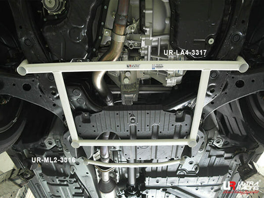 Lexus RX 350/450H (AL10) 3.5 V6 4WD FL LHD/RHD 96-04 UltraRacing 4-Point Front Lower Brace (3317)