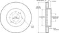 160-12959 - Wilwood Ultralite Rotor & Hat - 262x21mm Plain Left/Right