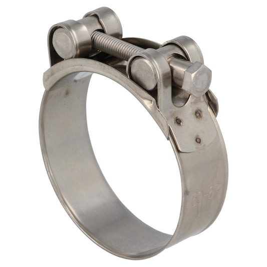 Stainless steel hose clamp - T-bolt - 68-73 mm