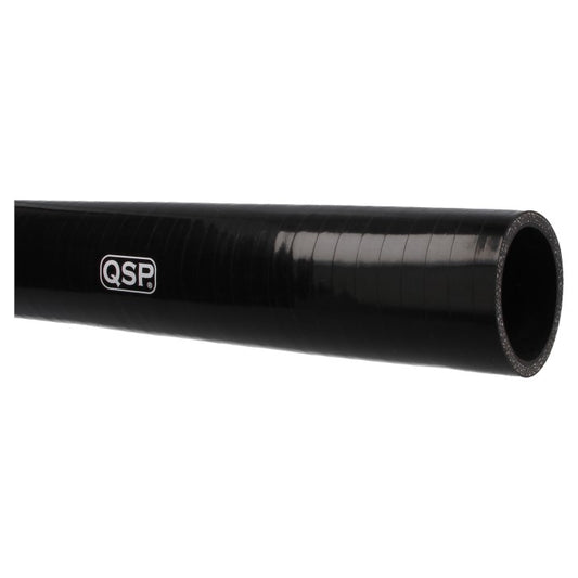 Silicone hose - petrol and oil resistant - 50 cm straight - 57 mm - Black