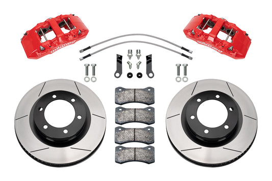 Wilwood Big Brake Kit - Front - AERO6-DM Direct-Mount Red