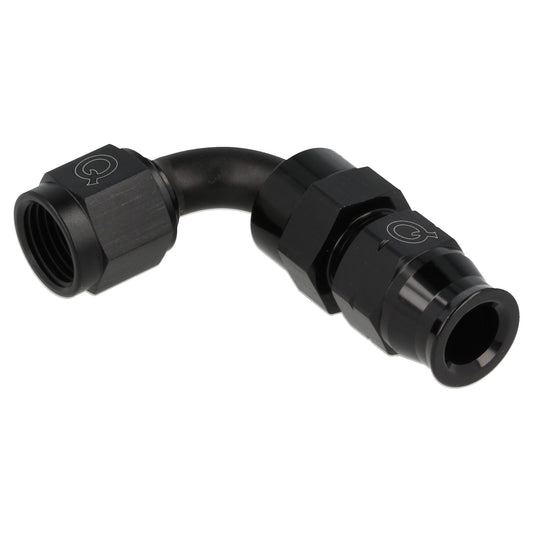 aluminum tube adapter female 90° AN6 - 7.94 mm