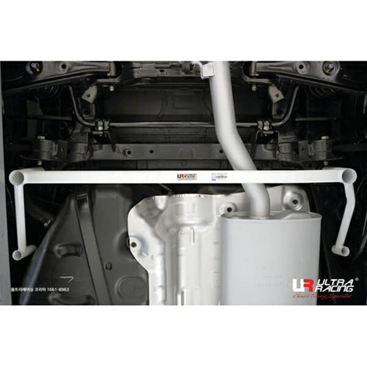 Hyundai Santa Fe (TM) 2.2D/2.4 13+/Kia Sorento 2.0D/2.4 13-14 2WD UltraRacing 4-Point Rear Lower Bar (2514)