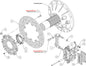 140-15346 - Wilwood Big Brake Kit - Rear - 305x9mm Slotted - Dynalite Radial Mount Anodized