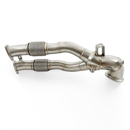 2.5T Race Downpipe For 2018+ Audi RS3 8V, RS3 8Y & TTRS 8S | Palenon Performance-1