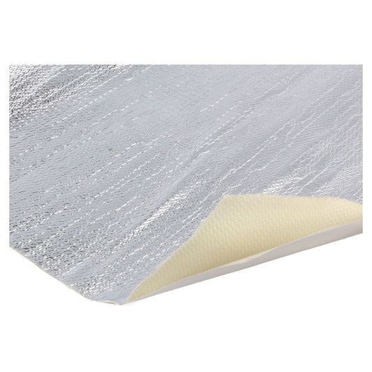 self-adhesive heat-resistant mat - 250 x 500 mm - Silver