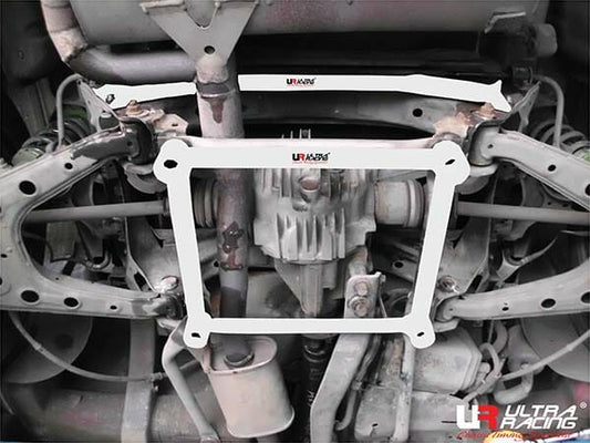 Mazda MX-5 (NB) 1.8 2WD 98-05 UltraRacing 2-Point Rear Lower Bar (3709)