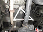Hyundai H1 07+ 2.5D UltraRacing 3-Point Rear Brace 1619