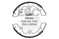 6293 - EBC Brake Shoes; Rear