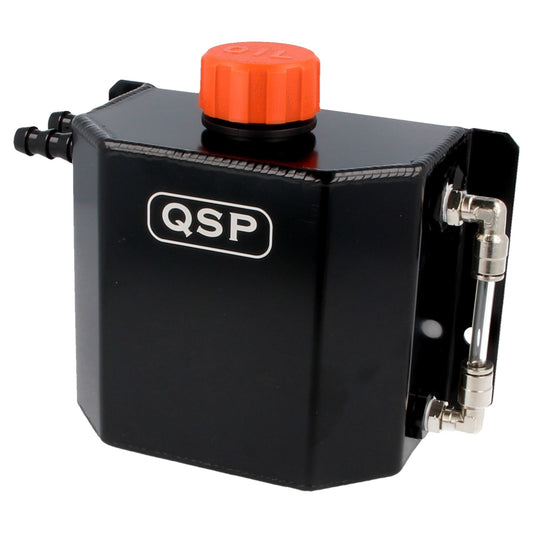 aluminum oil catch tank - 1 liter - D10 connection