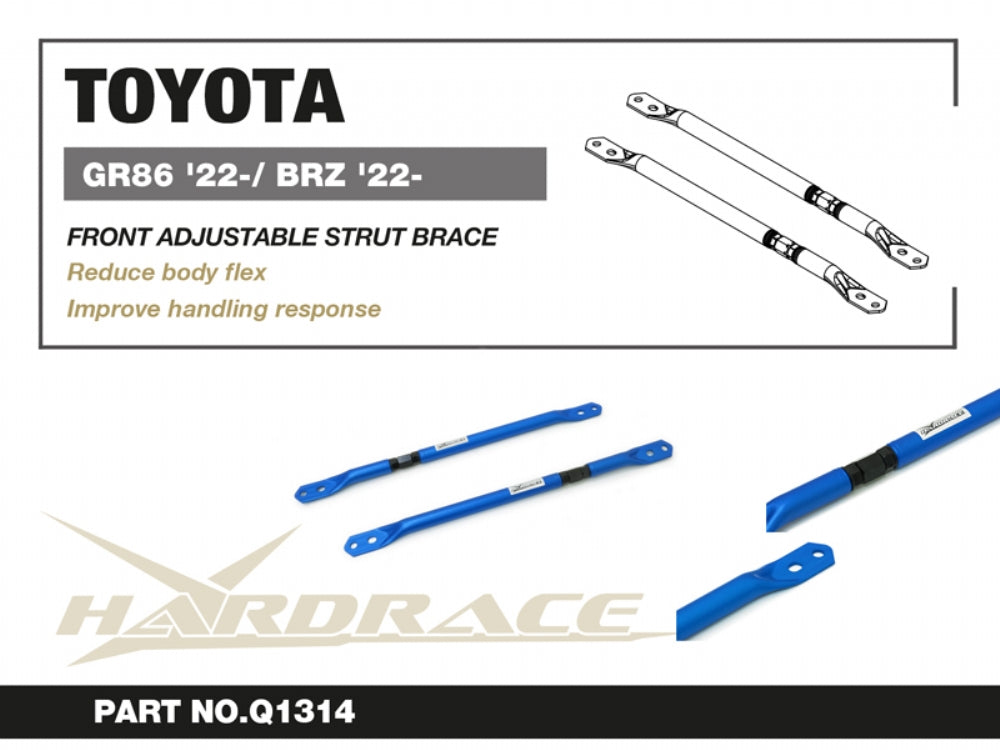 Front Strut Brace Toyota 86, Subaru BRZ