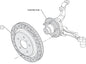 140-11738-D - Wilwood Promatrix Dimpled & Slotted Discs; Rear