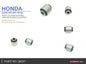 Rear Toe Arm Bushing Honda S2000