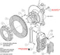 140-14558-C - Wilwood Big Brake Kit - Front - 381x38mm Bi-Slotted - TX6R Anodized