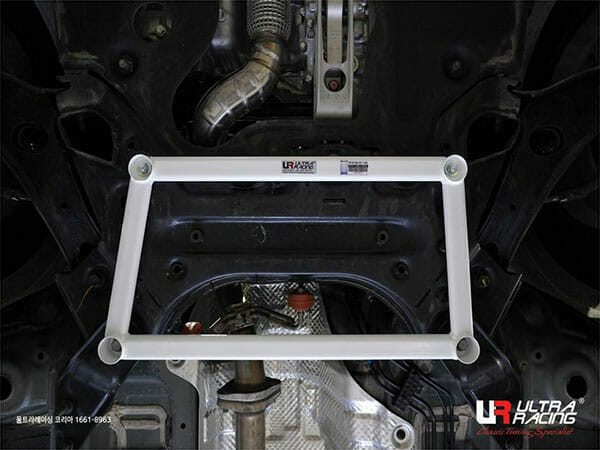 Ssangyong Korando (C300) 1.5T 2WD/4WD 19+ UltraRacing 4-Point Front Lower Brace (4134)