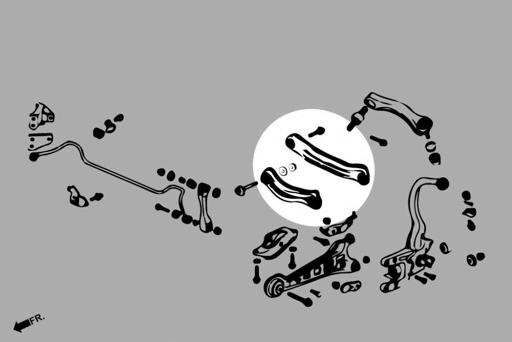 Rear Lateral Arm Honda Accord