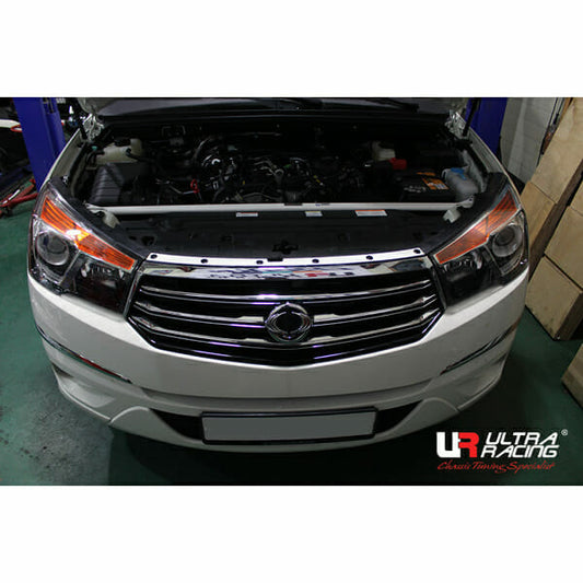 Ssangyong Korando Turismo/Stavic 2.0D 4WD 12-18 UltraRacing 2-Point Front Upper Strutbar (2251)