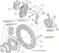 140-10968-D - Wilwood Big Brake Kit - Front - 332x32mm Curved Slotted & Cross Drilled - Superlite 6R Black