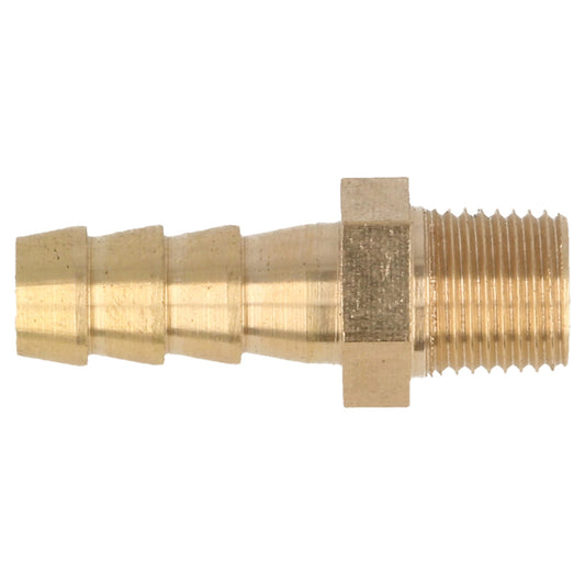 Hose pillar brass straight 8 mm - 1/8 NPT