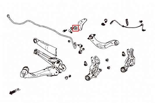 Rear Stabilizer Bushing Honda Civic