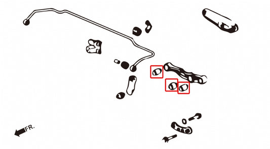 Rear Lower Arm Bushing Honda