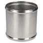 aluminium koppelstuk - 102 mm - Zilver