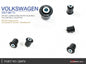 Front Lower Arm- Front Bushing Audi, Skoda, Volkswagen