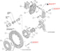 140-14277-DR - Wilwood Big Brake Kit - Front - 355x28mm Curved Slotted & Cross Drilled - Superlite 6R Red