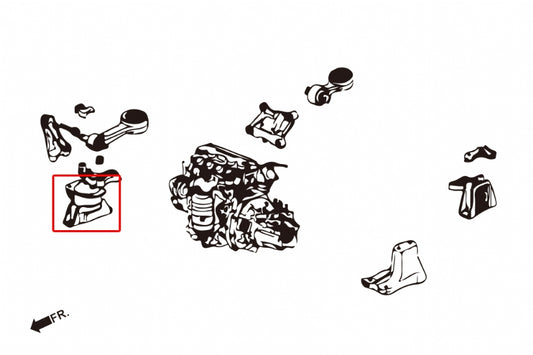 Right Engine Mount Honda Civic
