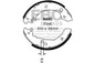 6440 - EBC Brake Shoes; Rear