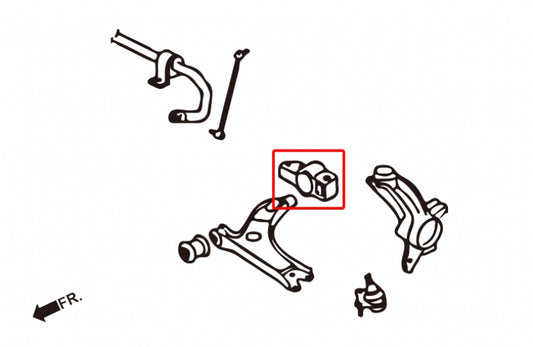 Front Lower Control Arm Bushing Audi, Seat, Skoda, Volkswagen
