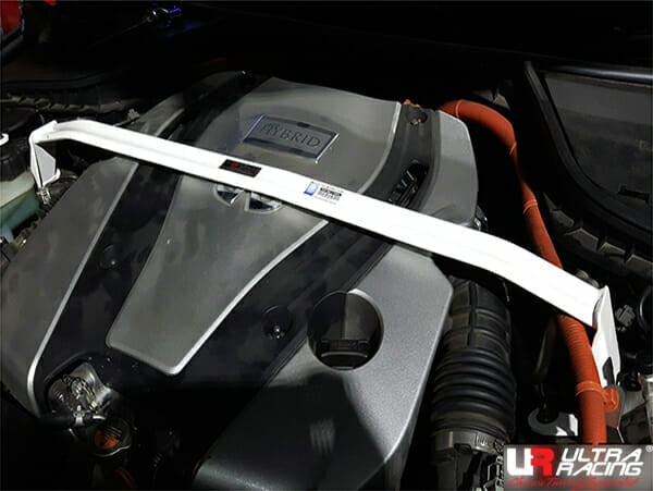 Infiniti Q50 (V37) 3.5 2WD Hybrid 14+ UltraRacing 2-Point Front Upper Strutbar (3711)