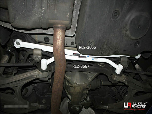 Mercedes C292 GLE 350/ML350 3.0D 4WD 15+ UltraRacing 2-Point Rear Lower Bar (3667)