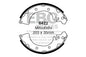 6422 - EBC Brake Shoes; Rear