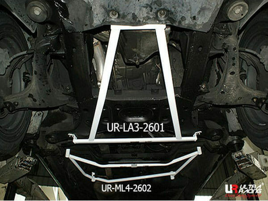 Ssangyong Rodius/Stavic 2.7D 4WD 04-12 UltraRacing 3-Point Front Lower Brace (2601)
