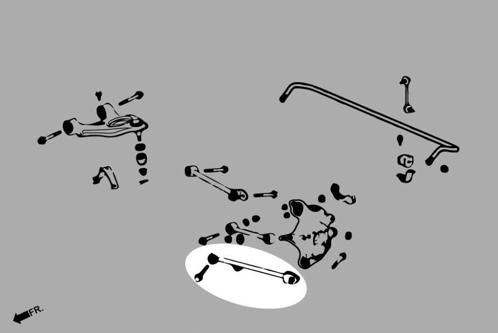 Rear Traction Rod Honda Accord