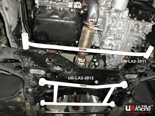 Citroen C4 Spacetourer 1.6 18+/Peugeot 308 1.6 14-21 2WD UltraRacing 4-Point Front Lower Brace (3512)