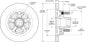 160-9240LS - Wilwood Modified Hub & Rotor - 258x20mm Plain Left/Right