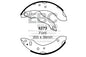 6273 - EBC Brake Shoes; Rear