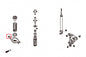 Rear Lower Shock Arm Bushing - Inner Infiniti G series, Nissan Skyline, Z-series