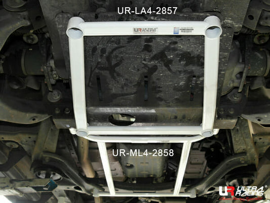 Isuzu D-MAX (RT50) 2.5D/3.0D 4WD 12+/MU-X 2.5 13-21 UltraRacing 4-Point Front Lower Brace (2857)