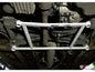 Toyota Yaris Ativ (XP150) 1.5 2WD Thailand Imported 17+ UltraRacing 4-Point Front Lower Brace (3825)