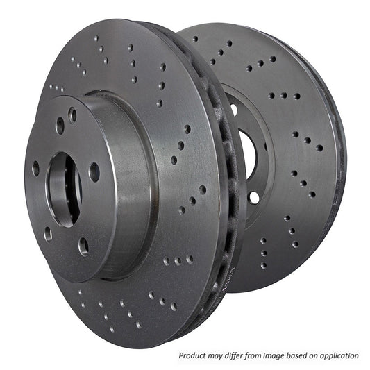D2206D - EBC Drilled Standard Brake Discs; Front